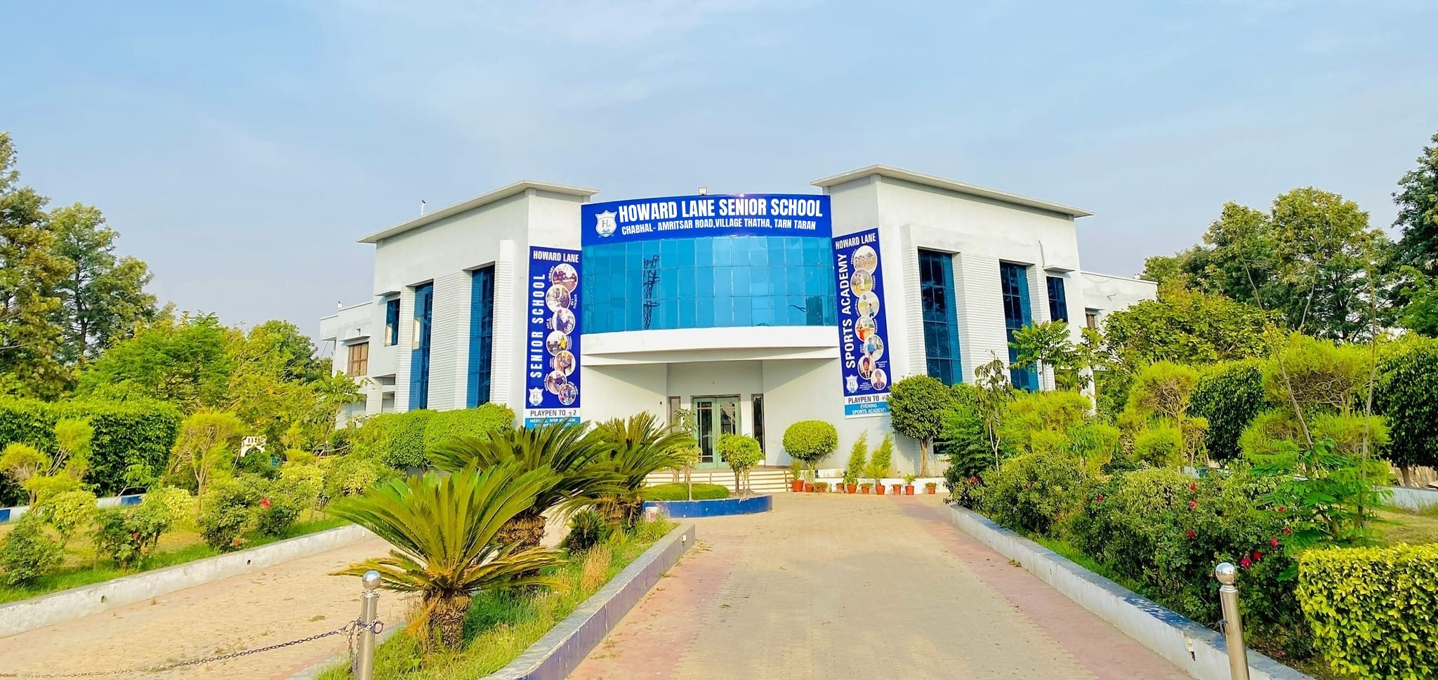 Howard Lane Senior School main building, Tarn Taran