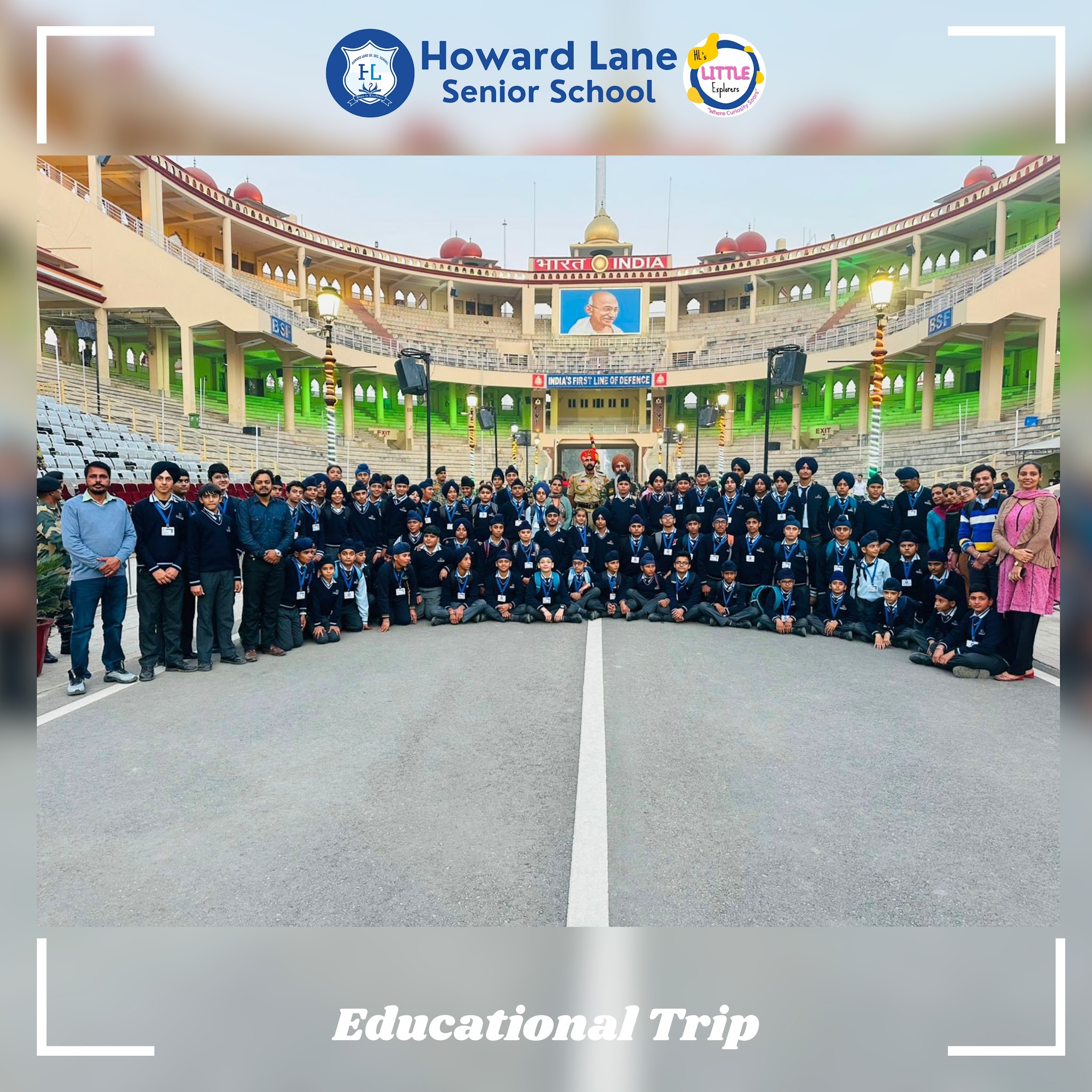 Educational trip to the Wagah border